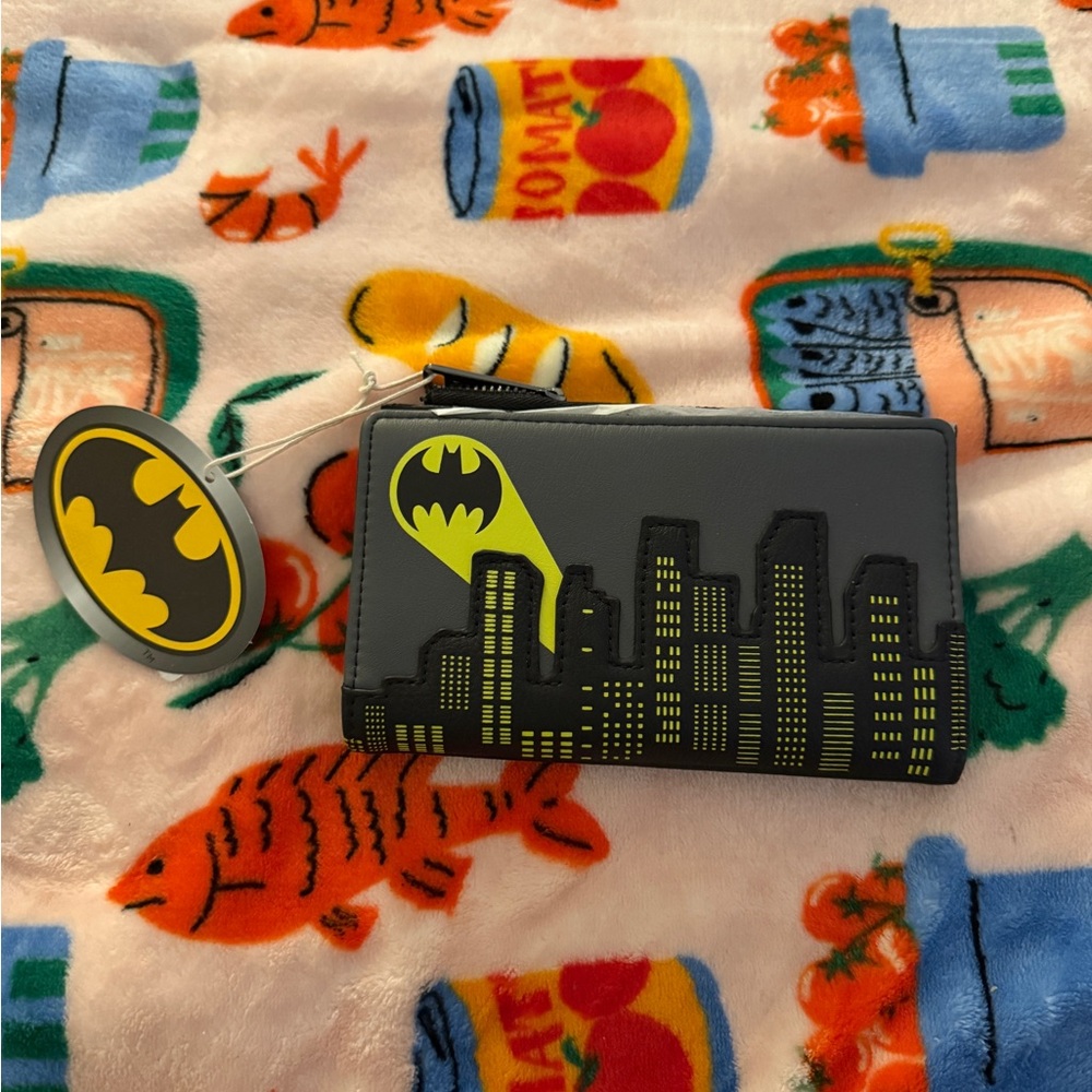 DC Loungefly Batman Wallet Superhero New with Tags